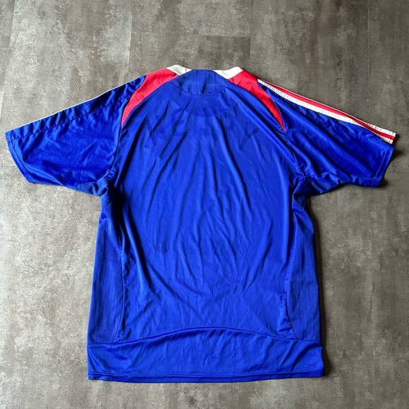 Y2K Adidas France National Team Soccer Jersey Thierry Henry #12 - Picture 2 of 7